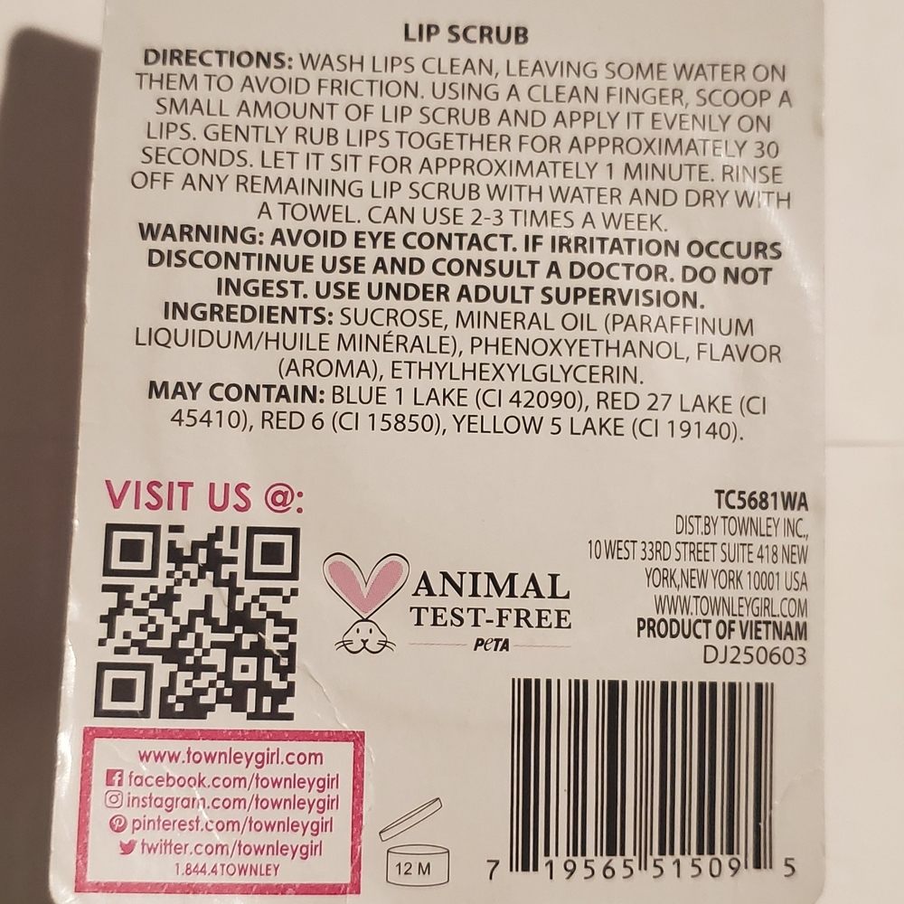 Cherry Lip Scrub x2 - Picture 7 of 7